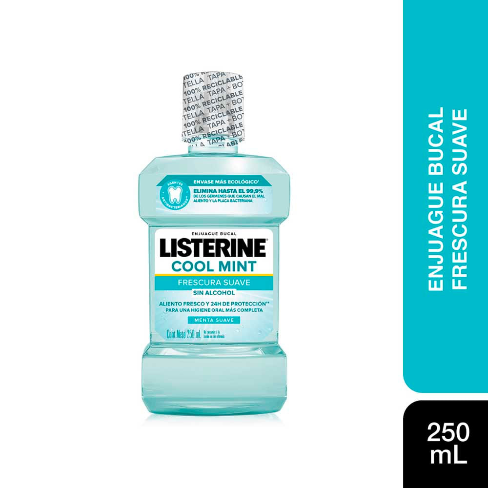 Enjuague Bucal CoolMint Zero Listerine 250 ml