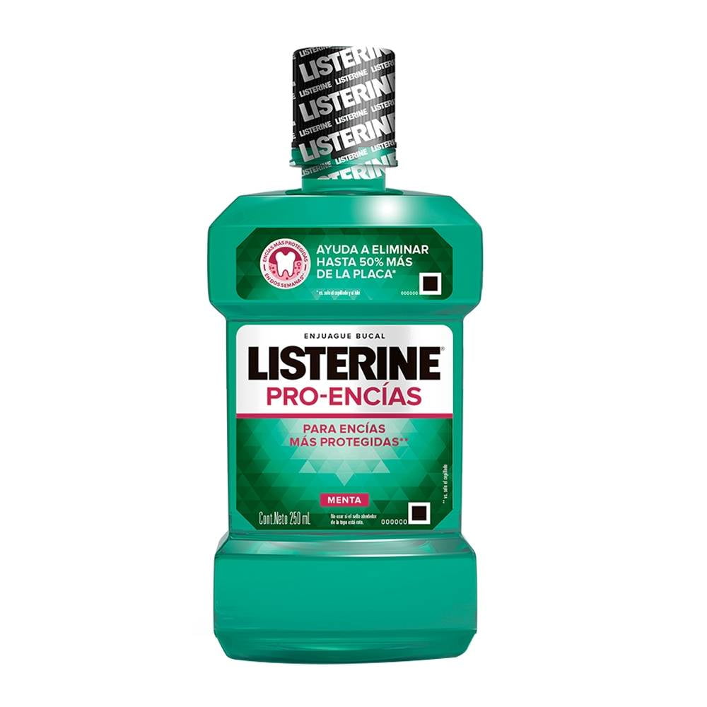 Enjuague Bucal Pro-Encias Menta Listerine 250 ml