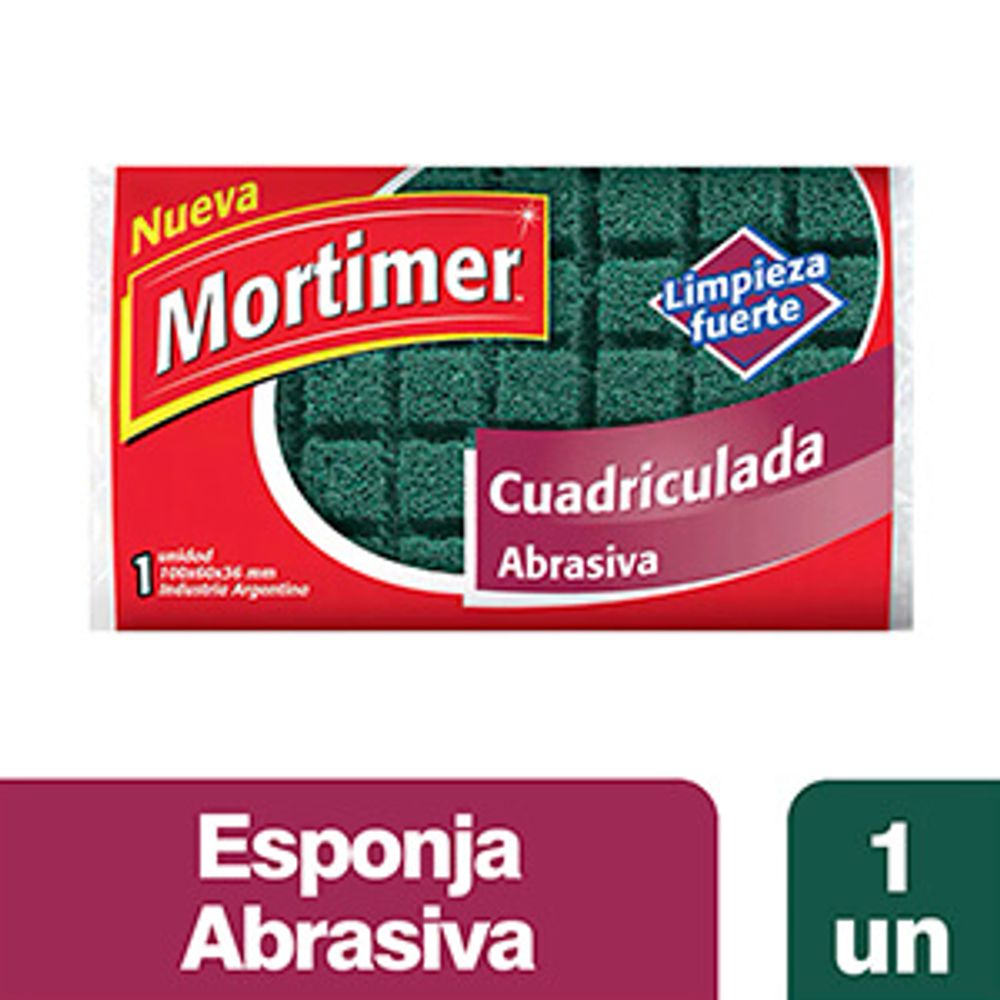 Esponja Abrasiva Mortimer 1 Un