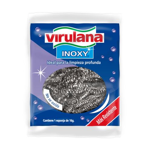 Esponja Antibacterial Lisa Virulana 1 Un