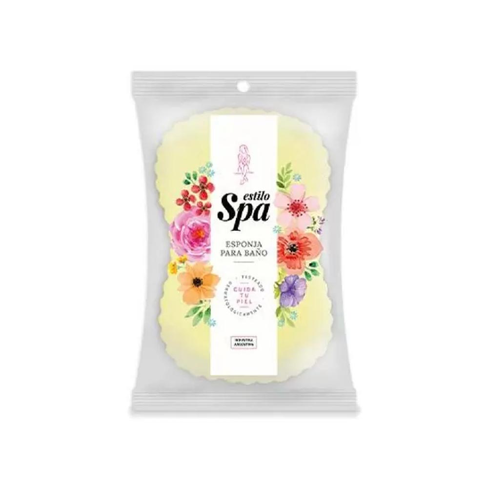 Esponja Baño Hueso 12gr Estilo Spa 1 Un