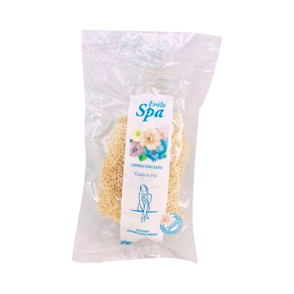 Esponja Baño Vegetal Seleccionado 12gr Estilo Spa 1 Un