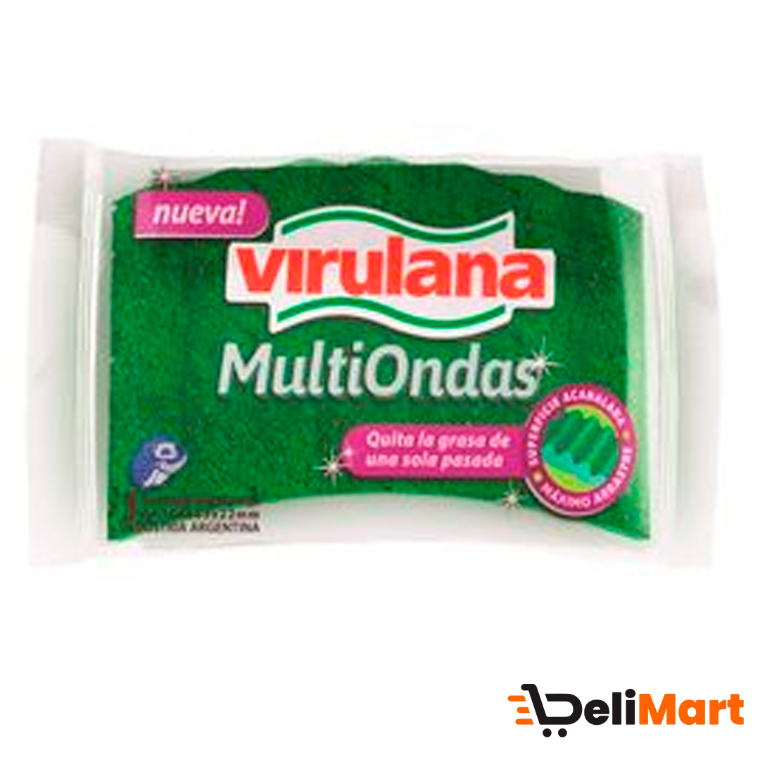 Esponja Multiuso Cuidauñas Virulana 1 Un