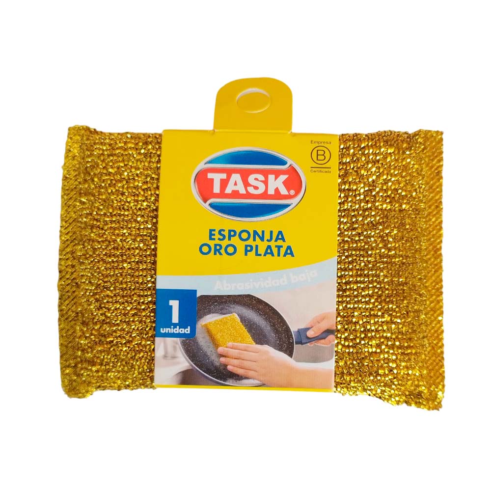 Esponja Spunita Oro PLata Task 1 Un