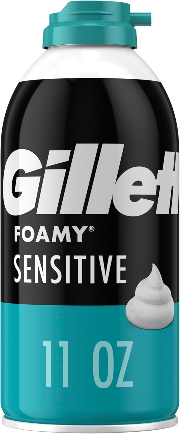 Espuma de Afeitar Menthol Gillette 312 Grs