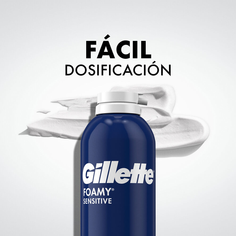 Espuma de Afeitar Sensitive Gillette 312 Grs