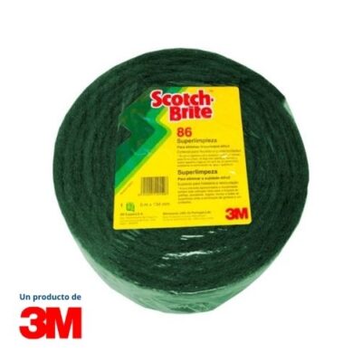 Fibra Verde Extrafuerte 120x160mm X6 Maxutil 6 Un