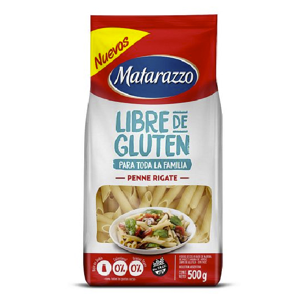 Fideos Mostachol N°52 Matarazzo 500 Grs