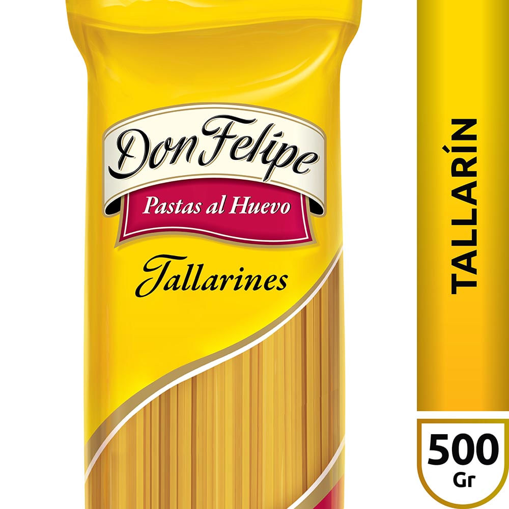 Fideos Tallarines Nvo. Don Felipe 500 Grs