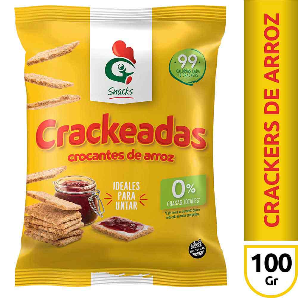 Galletas Crackeadas 0% Gallo 100 Grs