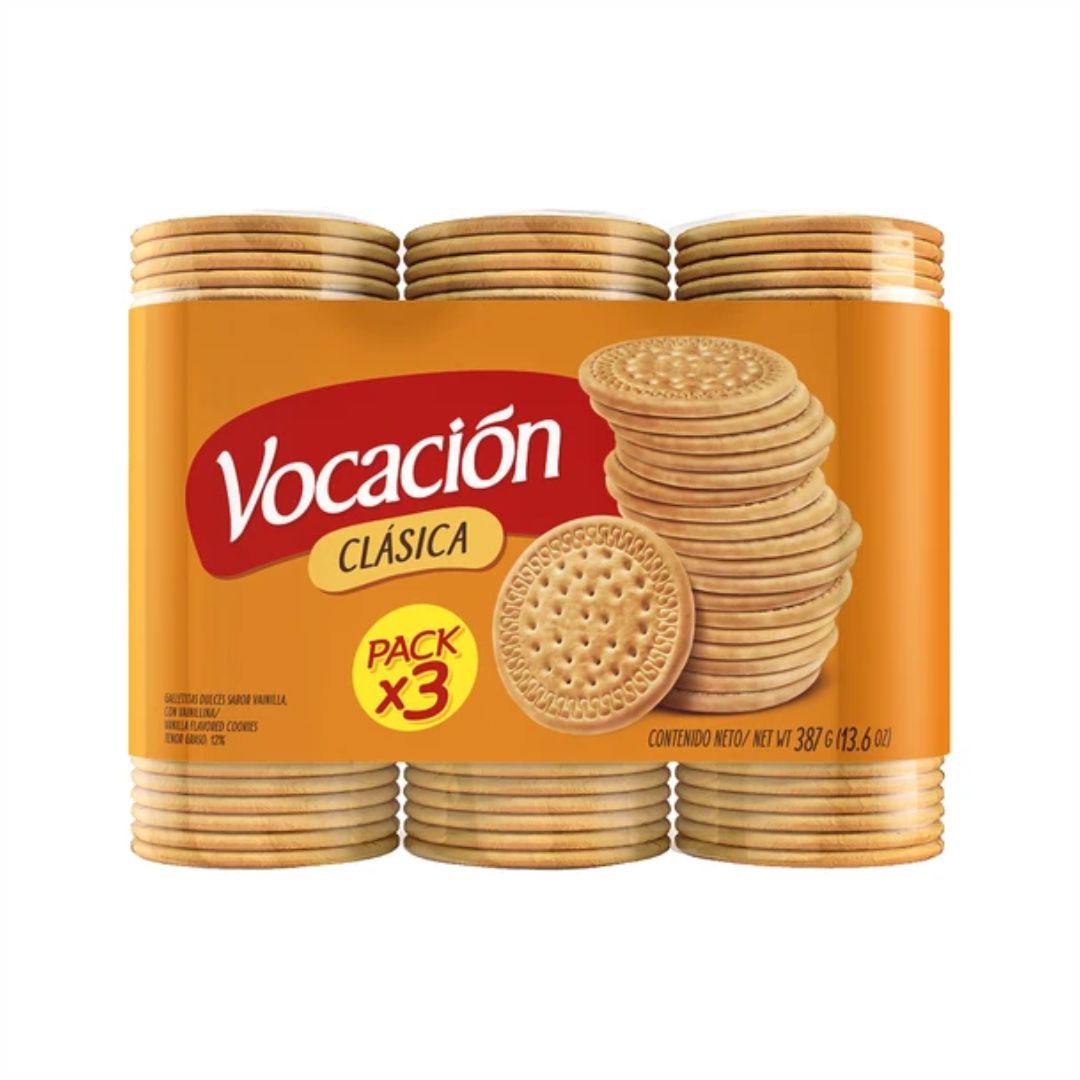 Galletita Clasica X3 Vocacion 390 Grs