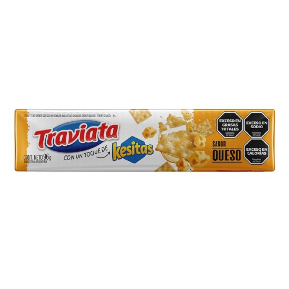 Galletita Craker C/Un Toque de Kesitas Traviata 96 Grs