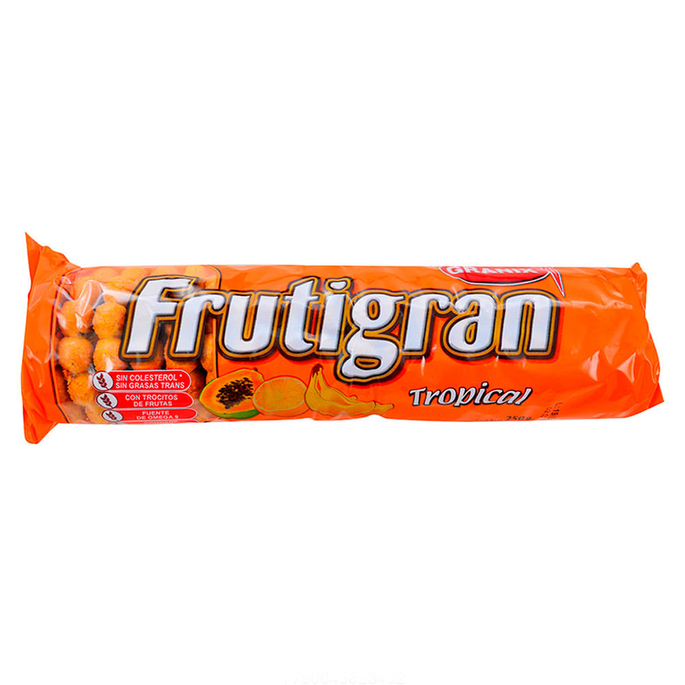 Galletita Frutigran Tropical Granix 250 Grs
