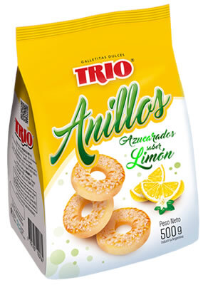 Galletitas Anillos Limon Gaona 210 Grs