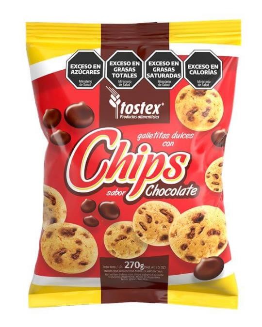 Galletitas Chips Tostex 270 Grs