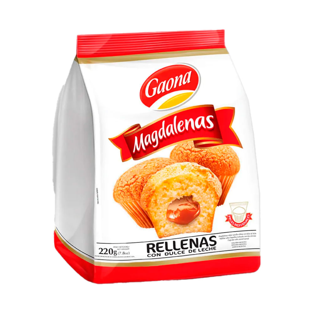 Galletitas Chocolate C/Chips Gaona 200 Grs