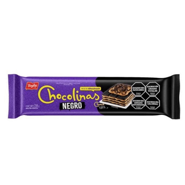 Galletitas Chocolate Chocolinas 258 Grs