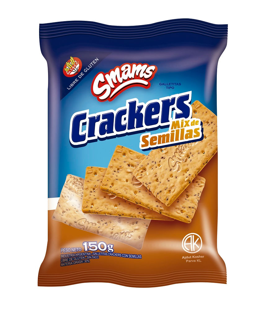 Galletitas Crackers Smams 150 Grs