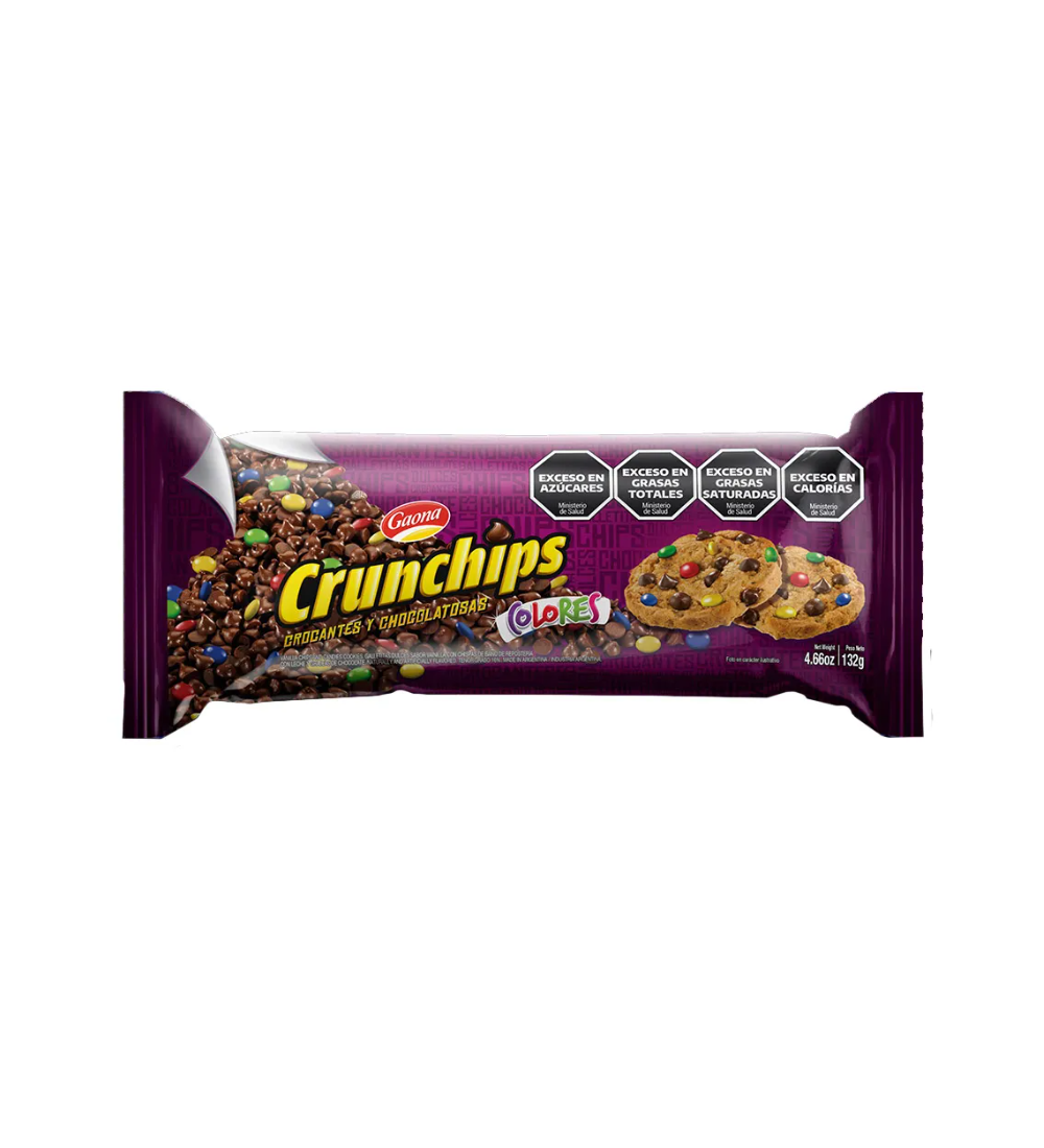 Galletitas Crunchips Gaona 132 Grs