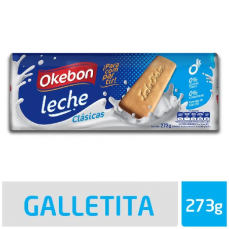 Galletitas Leche Chocolatada Okebon 273 Grs