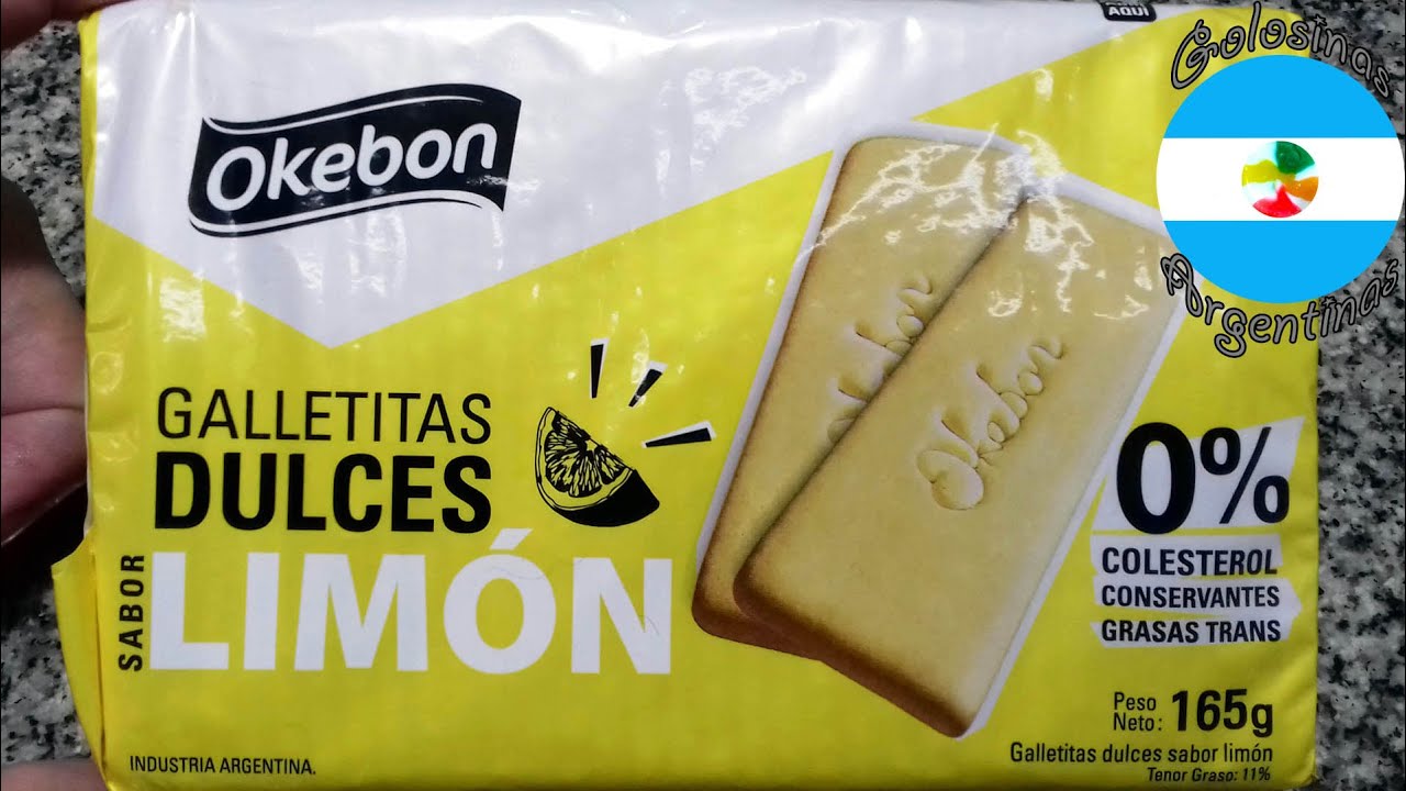 Galletitas Limon Okebon 165 Grs