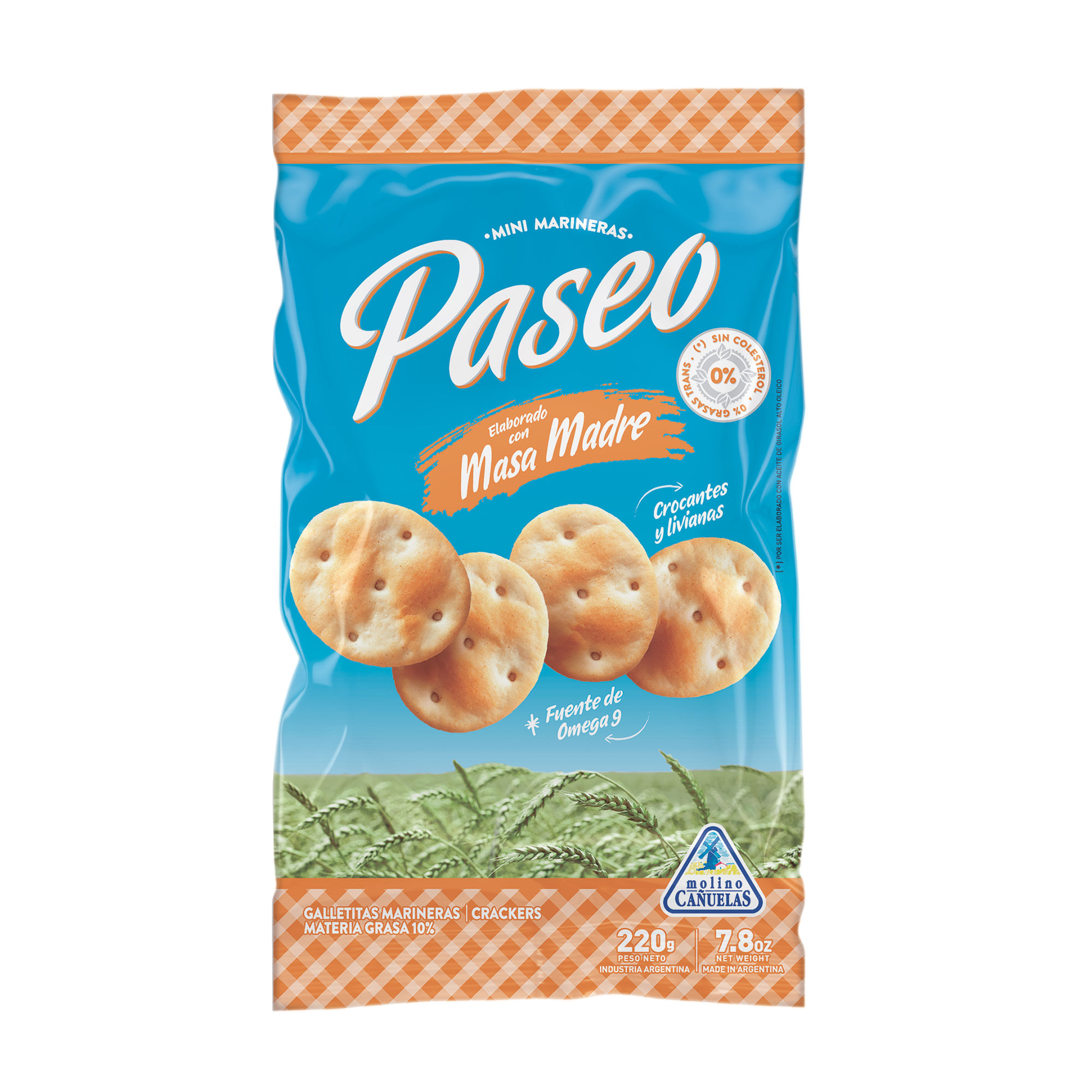 Galletitas Mini Marineras Paseo 220 Grs
