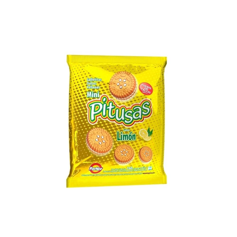 Galletitas Mini Pitusas LImon Par-Nor 160 Grs