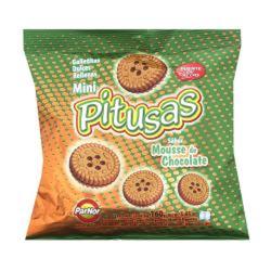 Galletitas Mini Pitusas Mousse Par-Nor 160 Grs