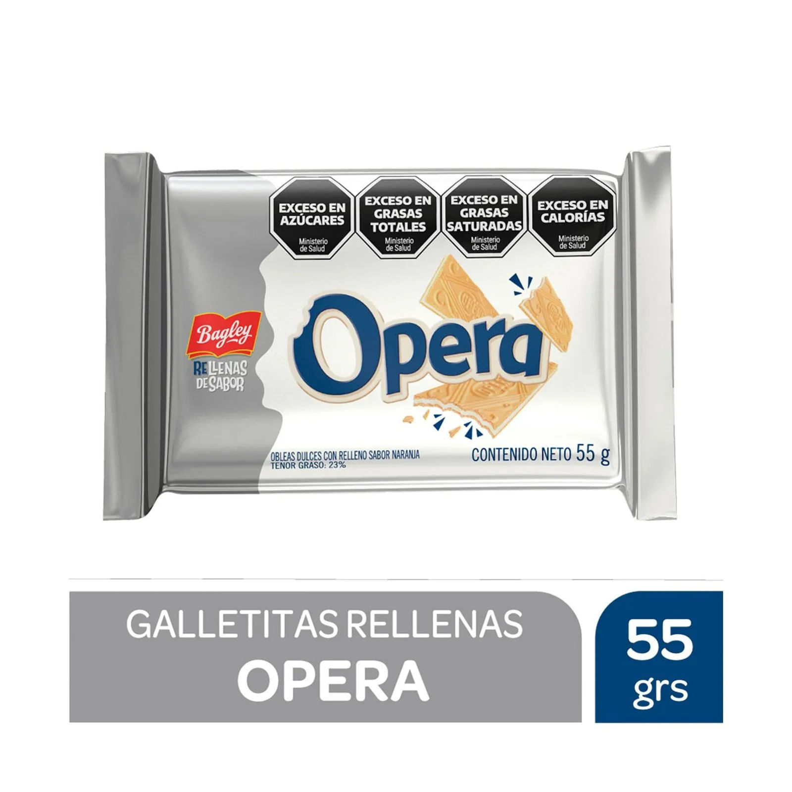 Galletitas Oblea Opera 55 Grs