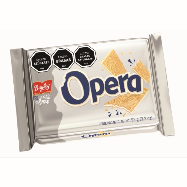 Galletitas Obleas Opera 92 Grs