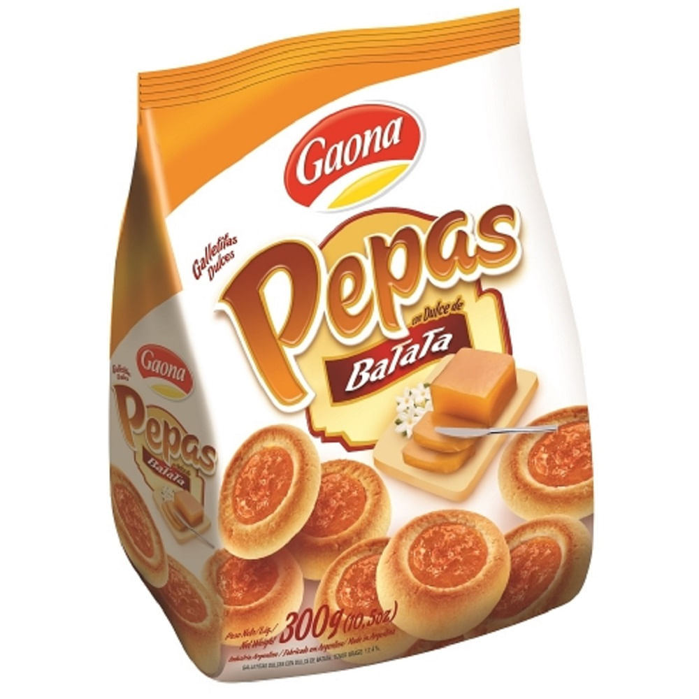 Galletitas Pepa Batata Gaona 300 Grs