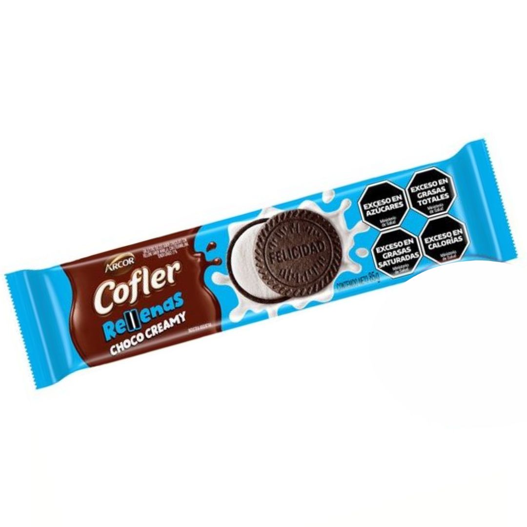 Galletitas Rellenas Choco Creamy Cofler 85 Grs