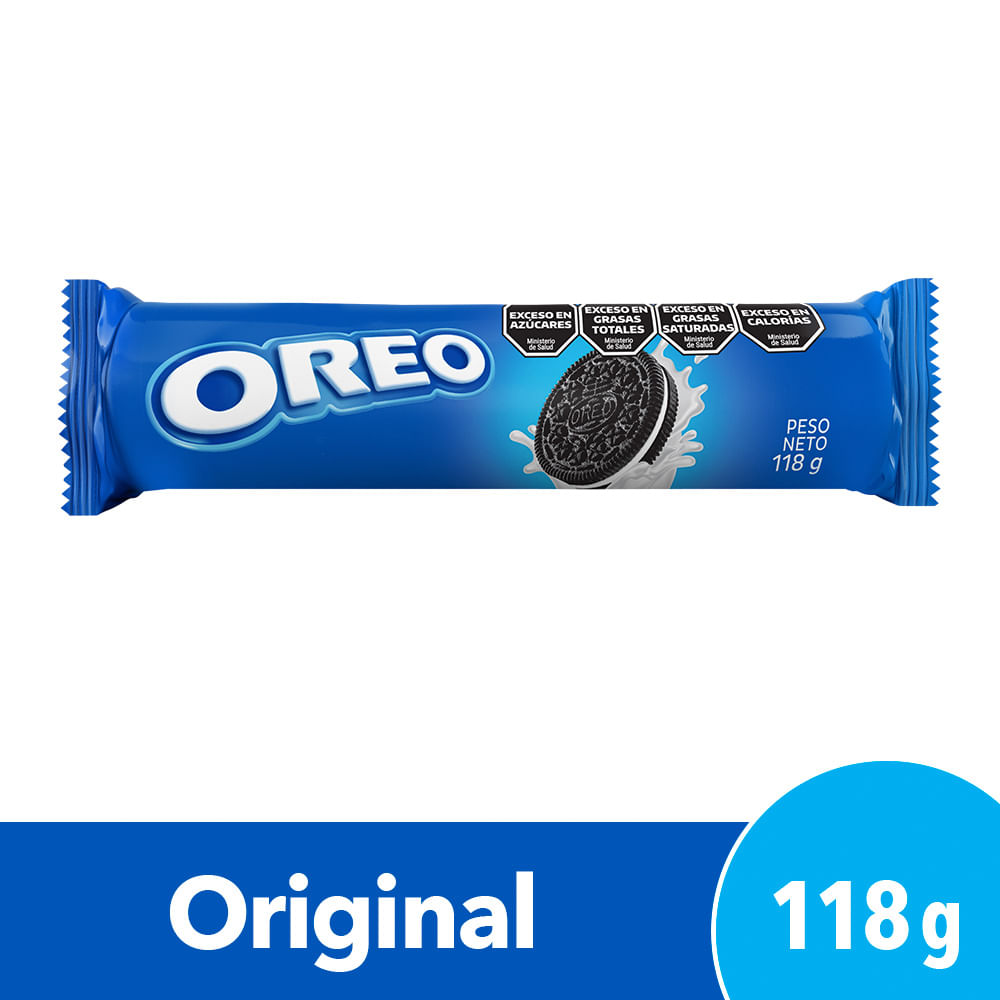Galletitas Rellenas Nvo.Oct Oreo 118 Grs