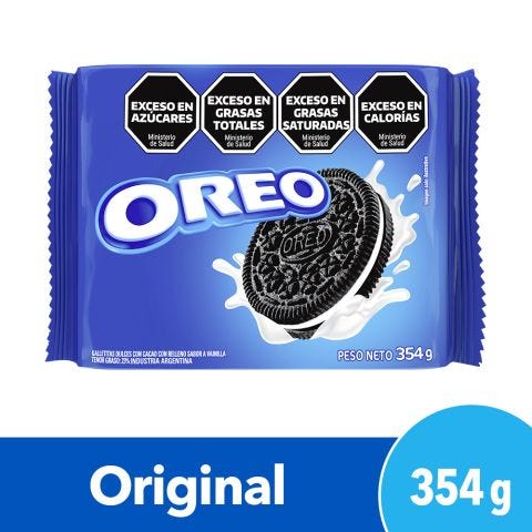 Galletitas Rellenas Tripck Nvo.Oct Oreo 354 Grs