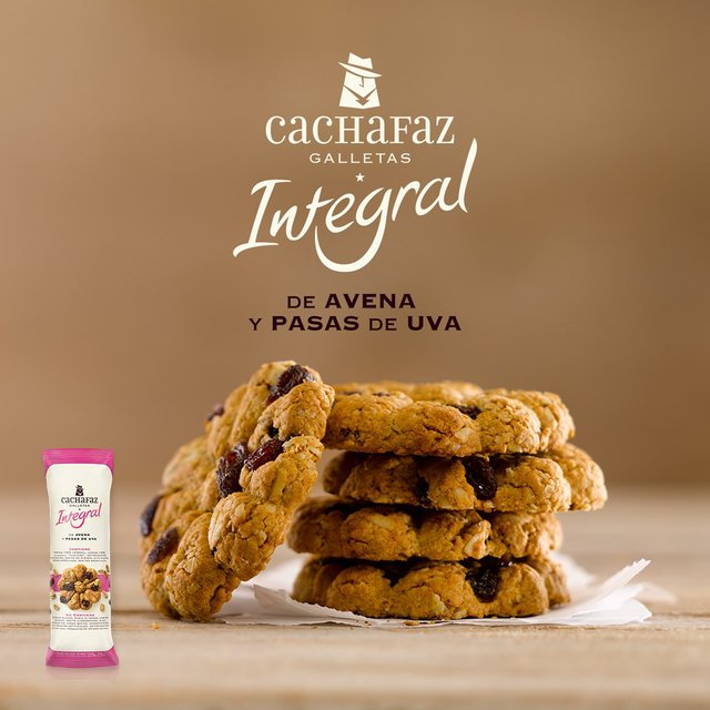 Galletitas de Avena y Pasas Cachafaz 225 Grs