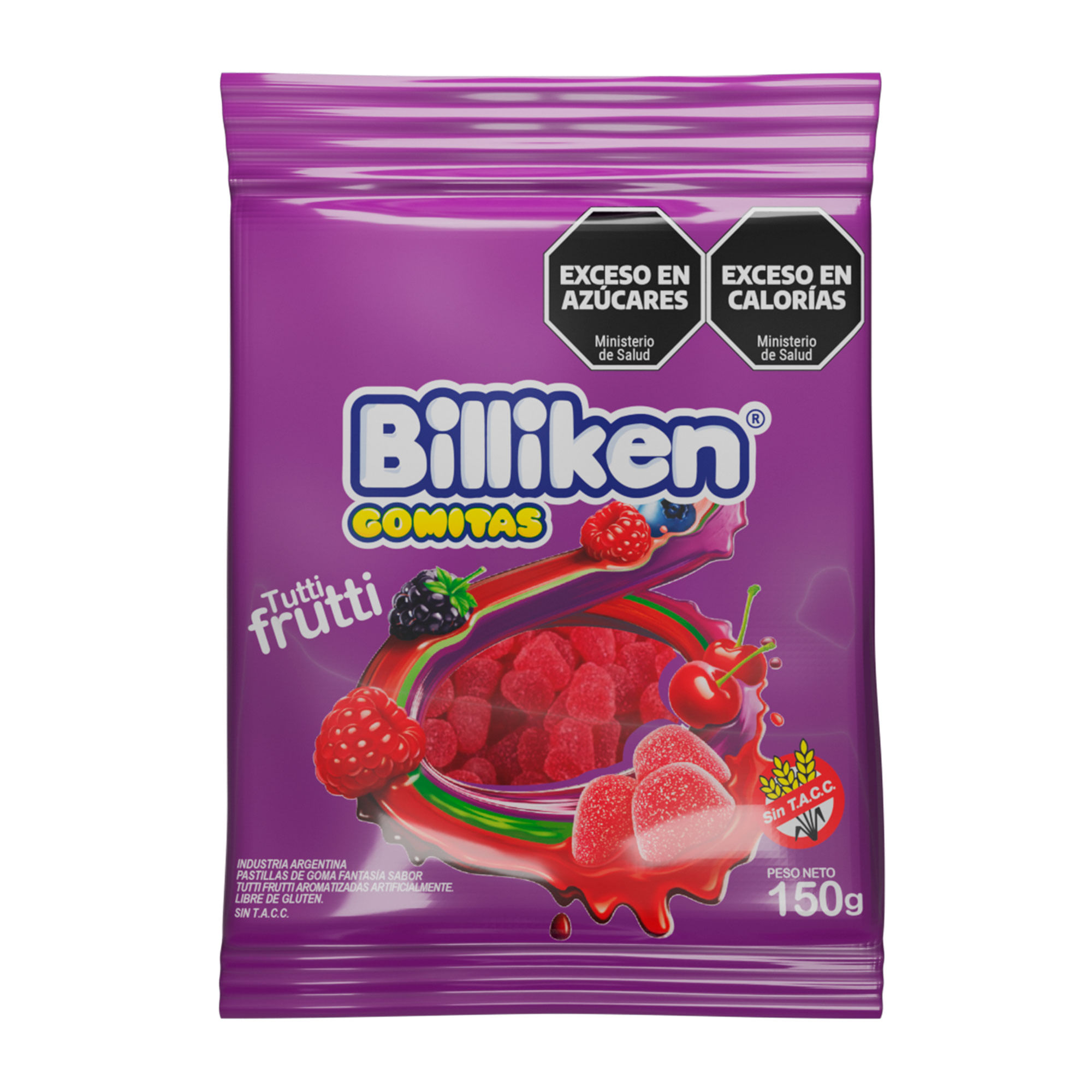 Gomitas Frutales Billiken 150 Grs