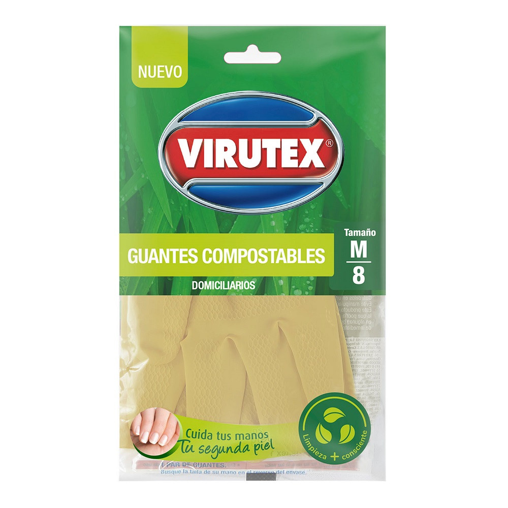 Guante Multiuso Compostable M Task 1 Par