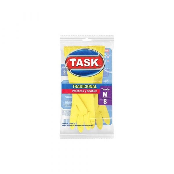 Guante Tradicional M Task 1 Par