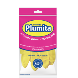 Guantes Goma P Plumita 1 Par