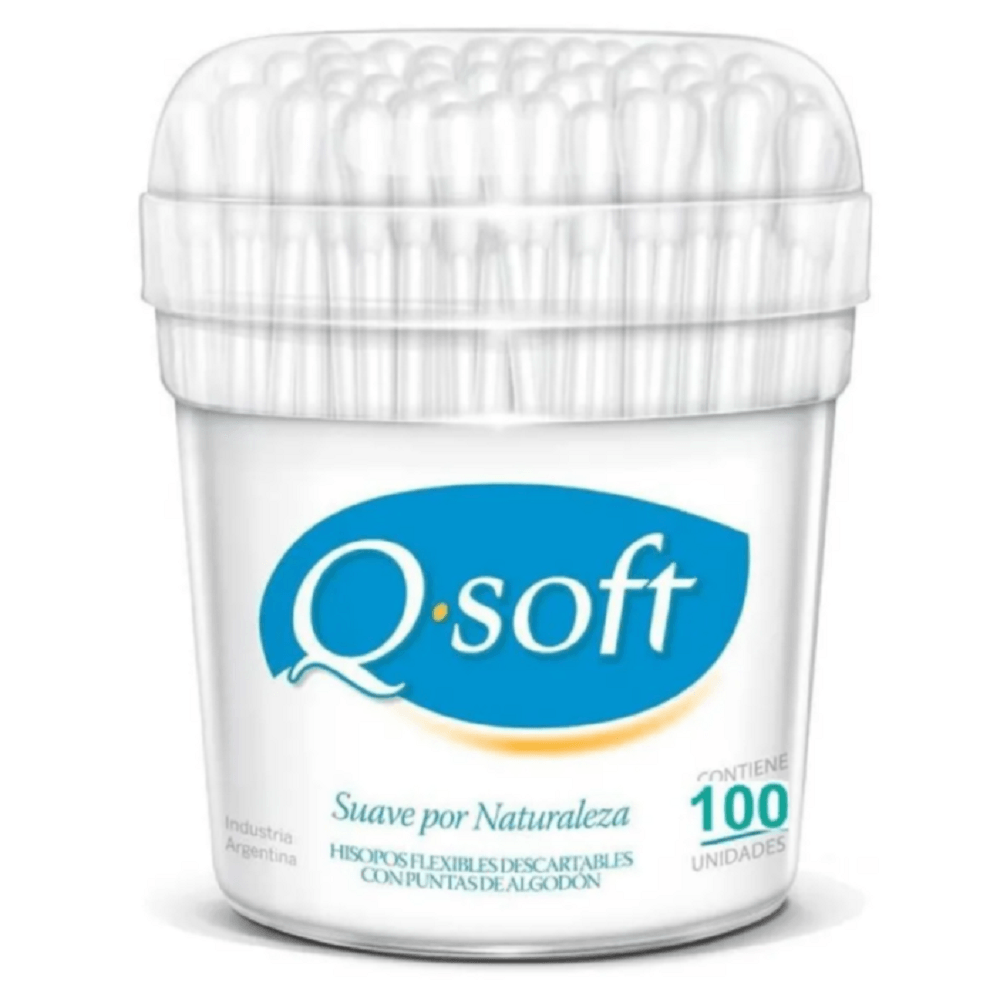 Hisopos Familiar Q-Soft 100 Un
