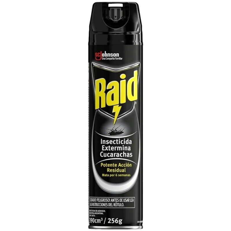 Insecticida Casa y Jardin Base Acuosa Raid 360 cc