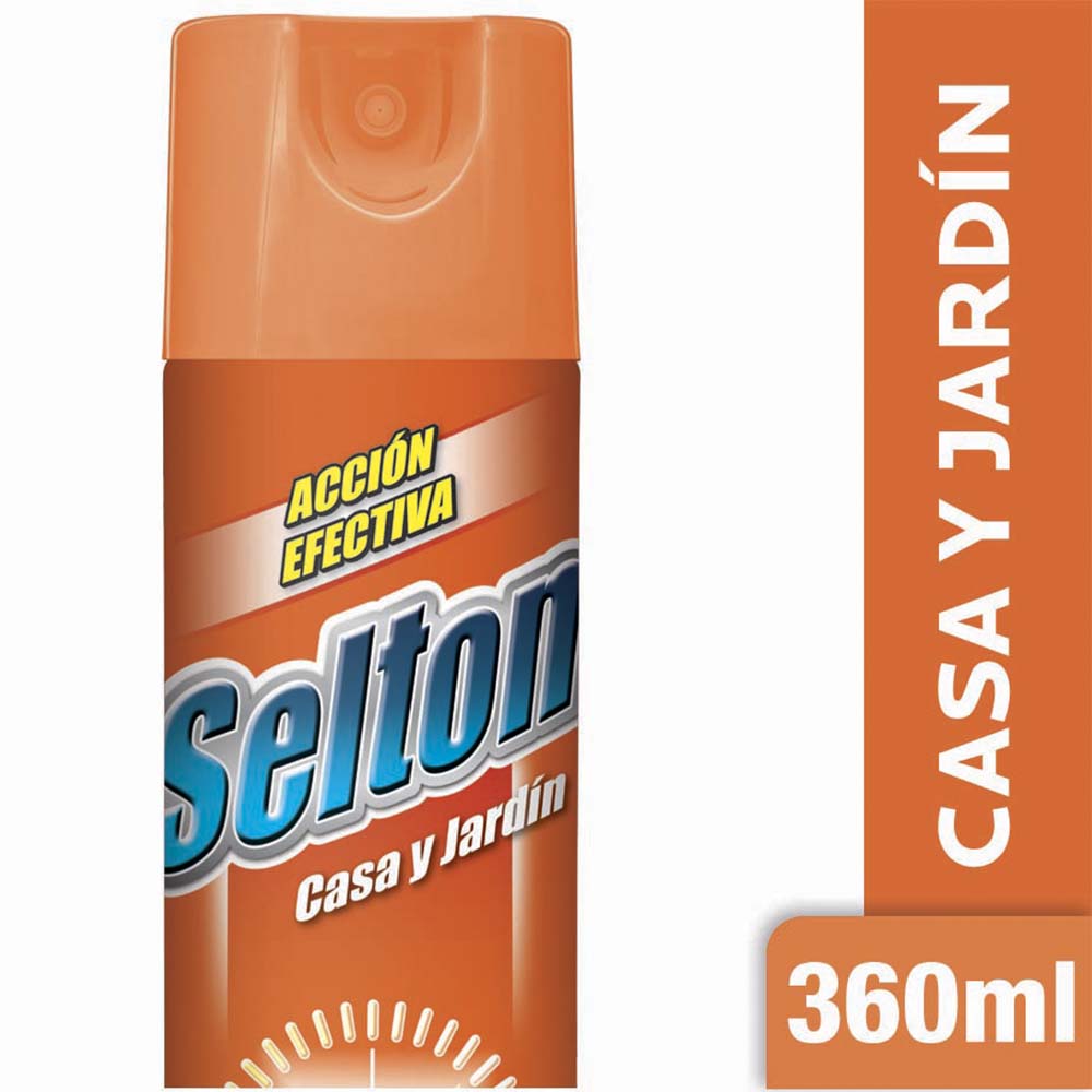 Insecticida MMM Casa y Jardin Accion Ef Selton 360 ml