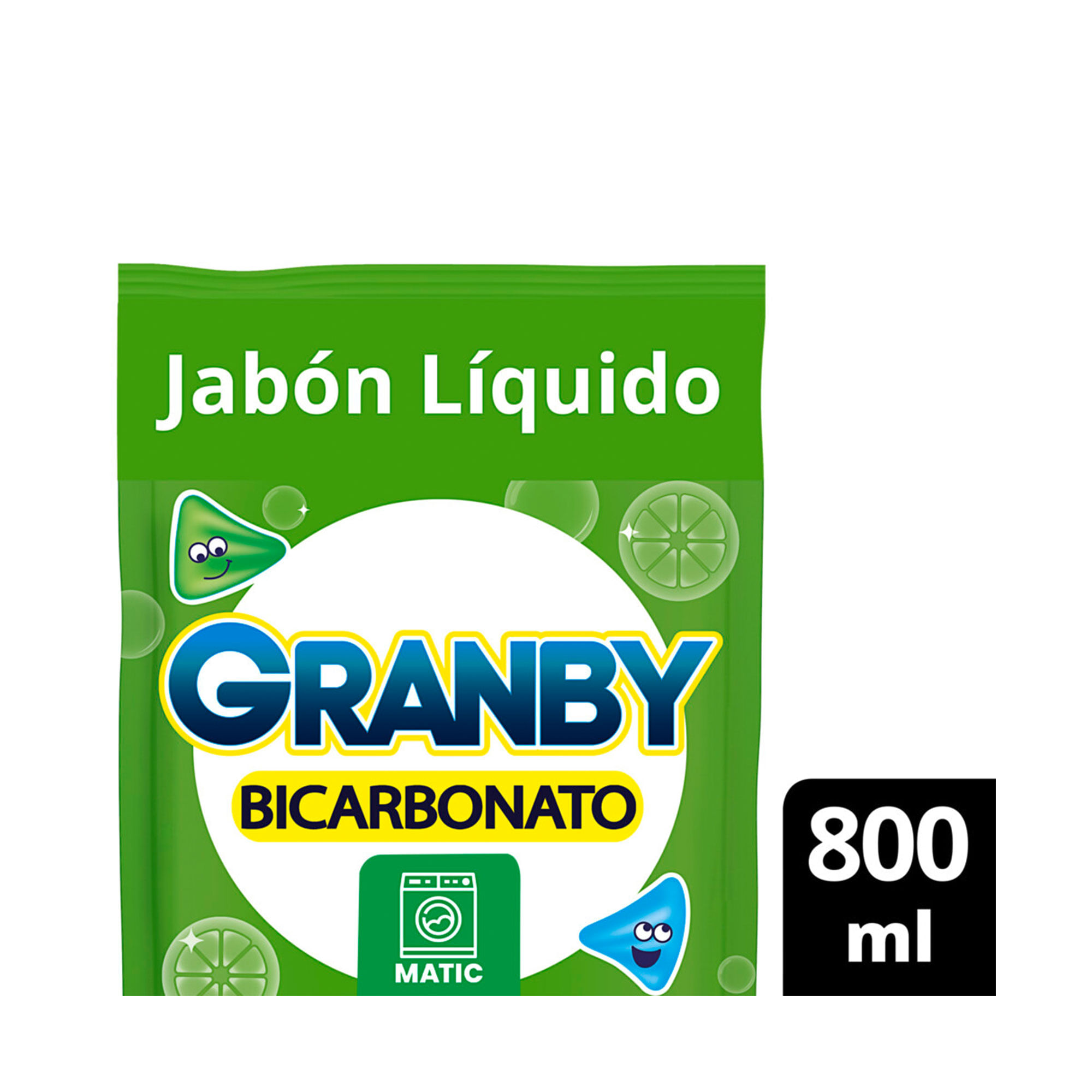 Jab.Liq. Bicarbonato Limon Matic DP Granby 3 Lts