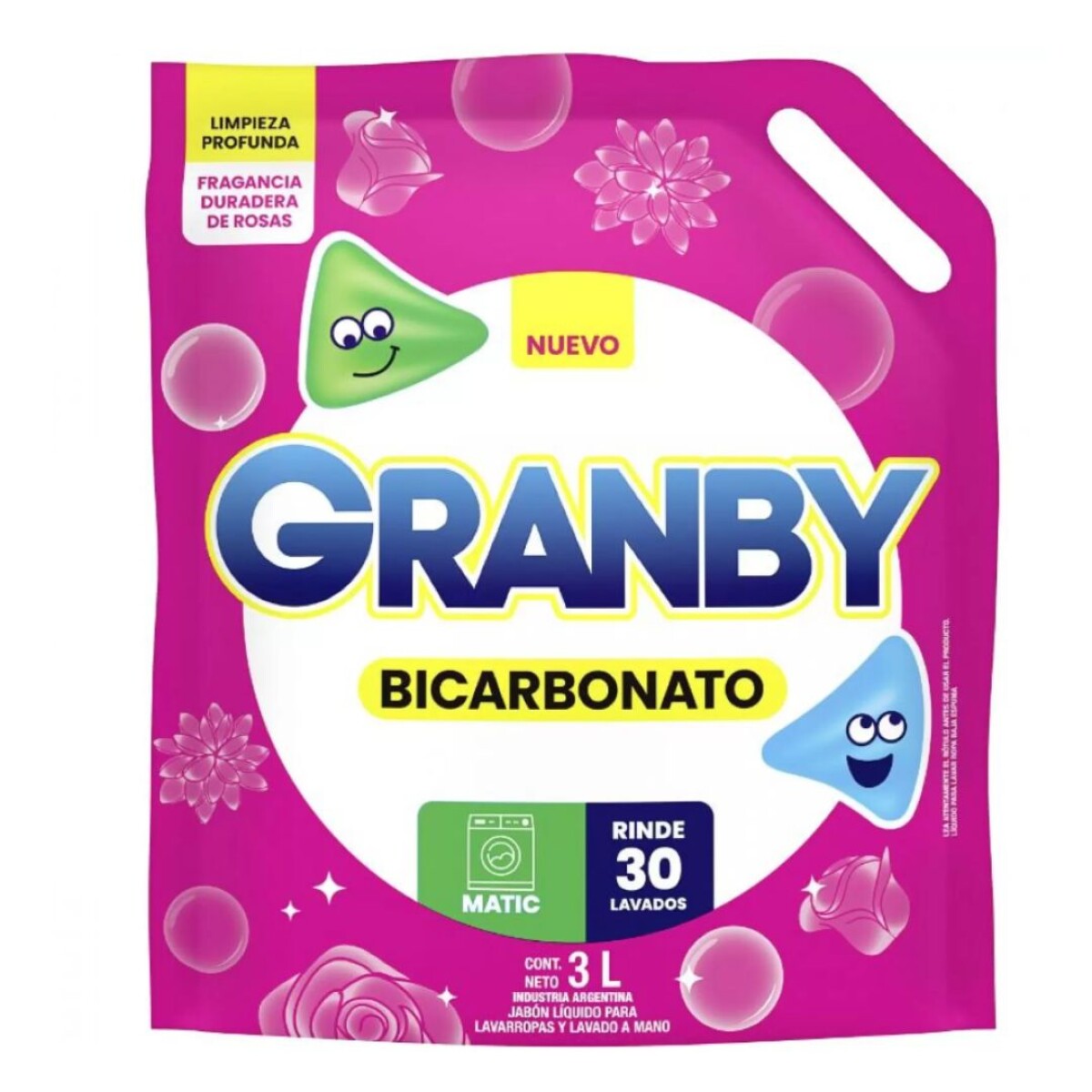 Jab.Liq. Bicarbonato Rosas Matic DP Granby 3 Lts