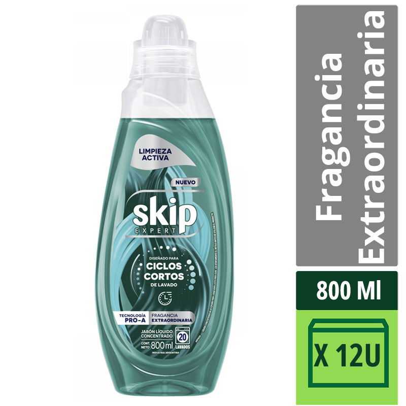 Jab.Liq. Concentrado Ciclos Cortos Cuid Skip 800 ml