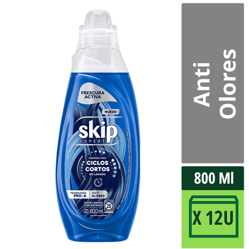 Jab.Liq. Concentrado Ciclos Cortos Fres Skip 800 ml