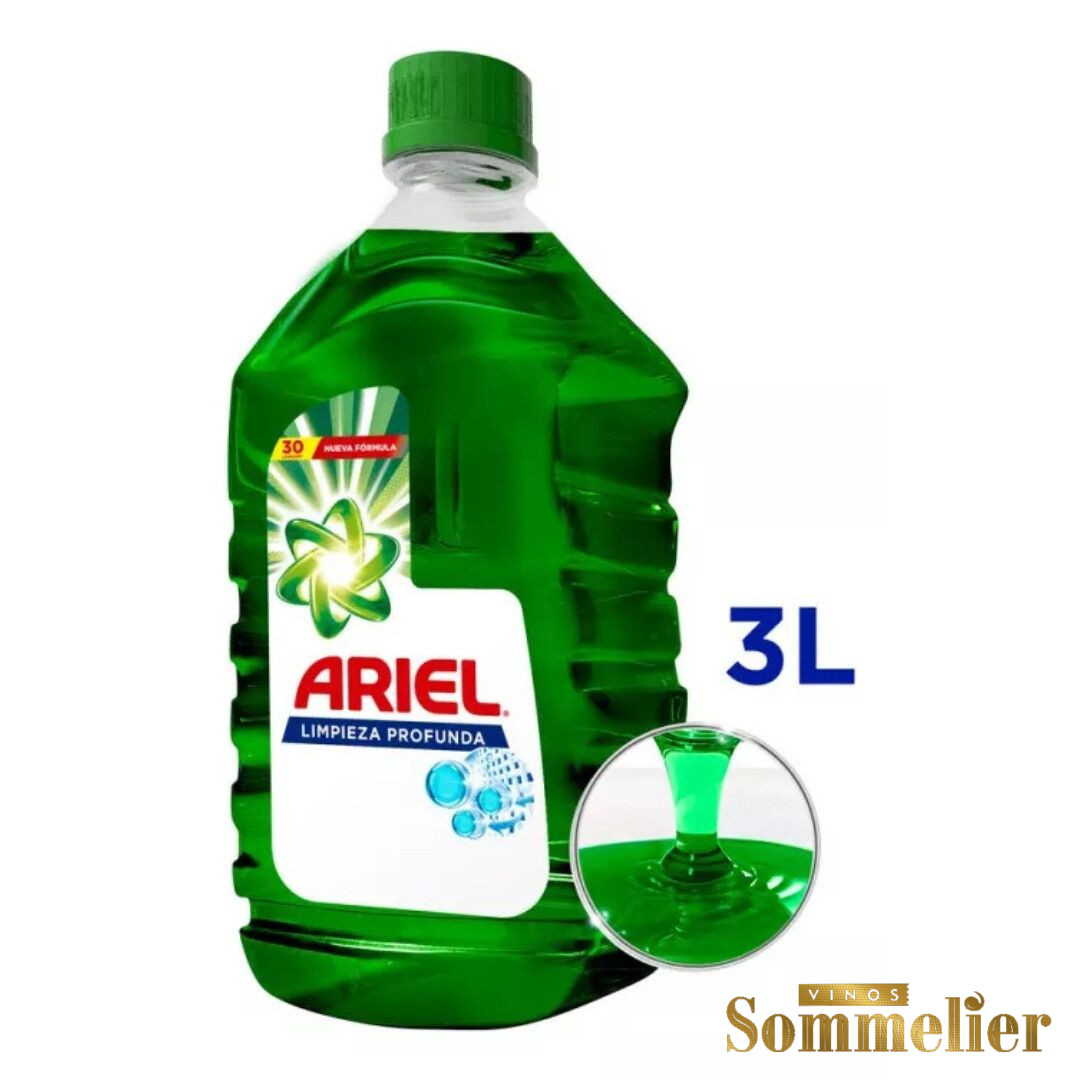Jab.Liq. Limpieza Profunda DP Ariel 3 Lts