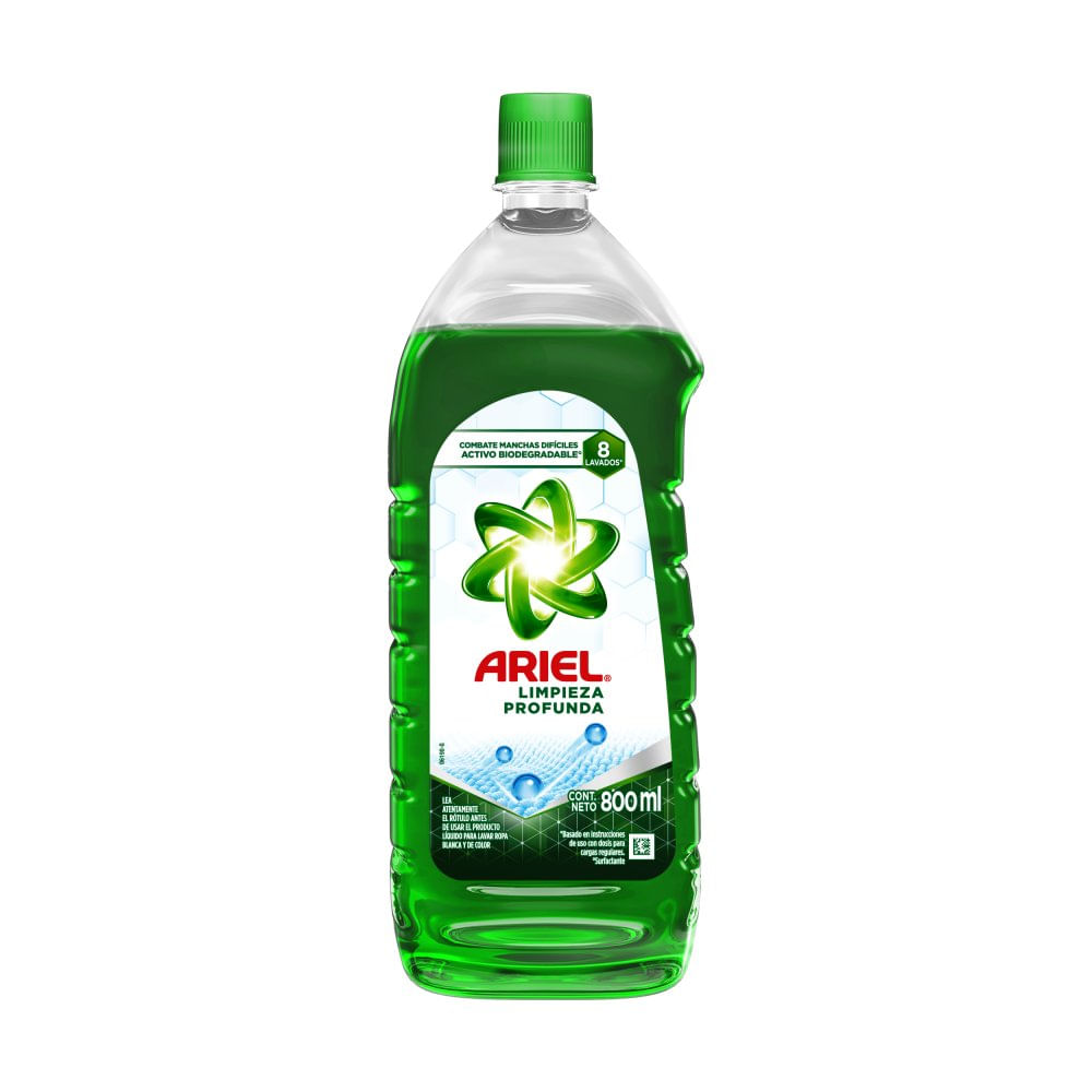 Jab.Liq. Limpieza Profunda DP Ariel 800 ml