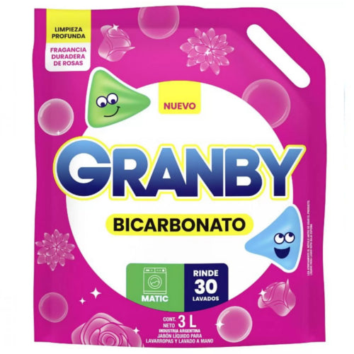 Jab.Liq. Plus Matic DP Nva.Formula Granby 800 ml