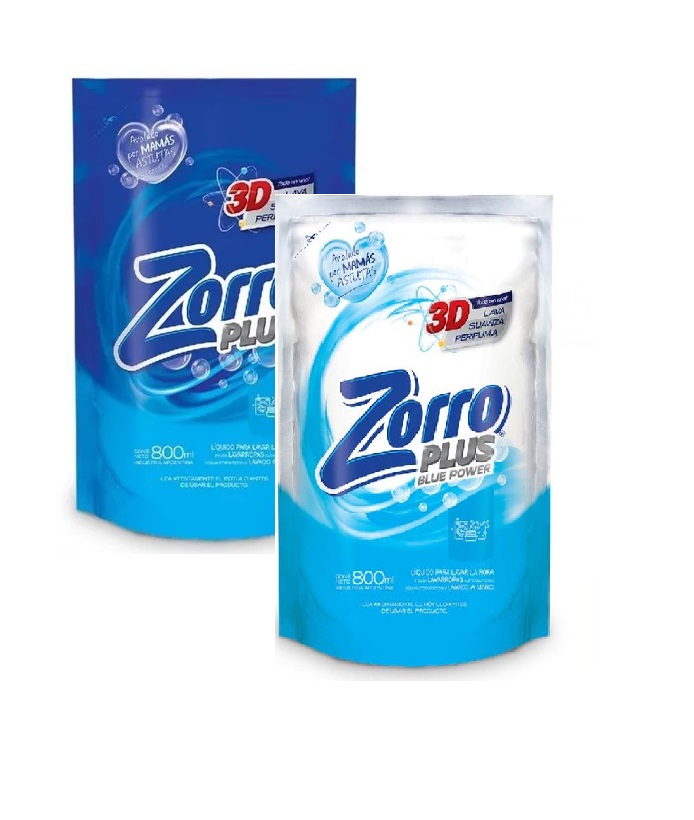 Jab.Liq. Plus OdorProtect Efecto Duo Nv Zorro 800 ml